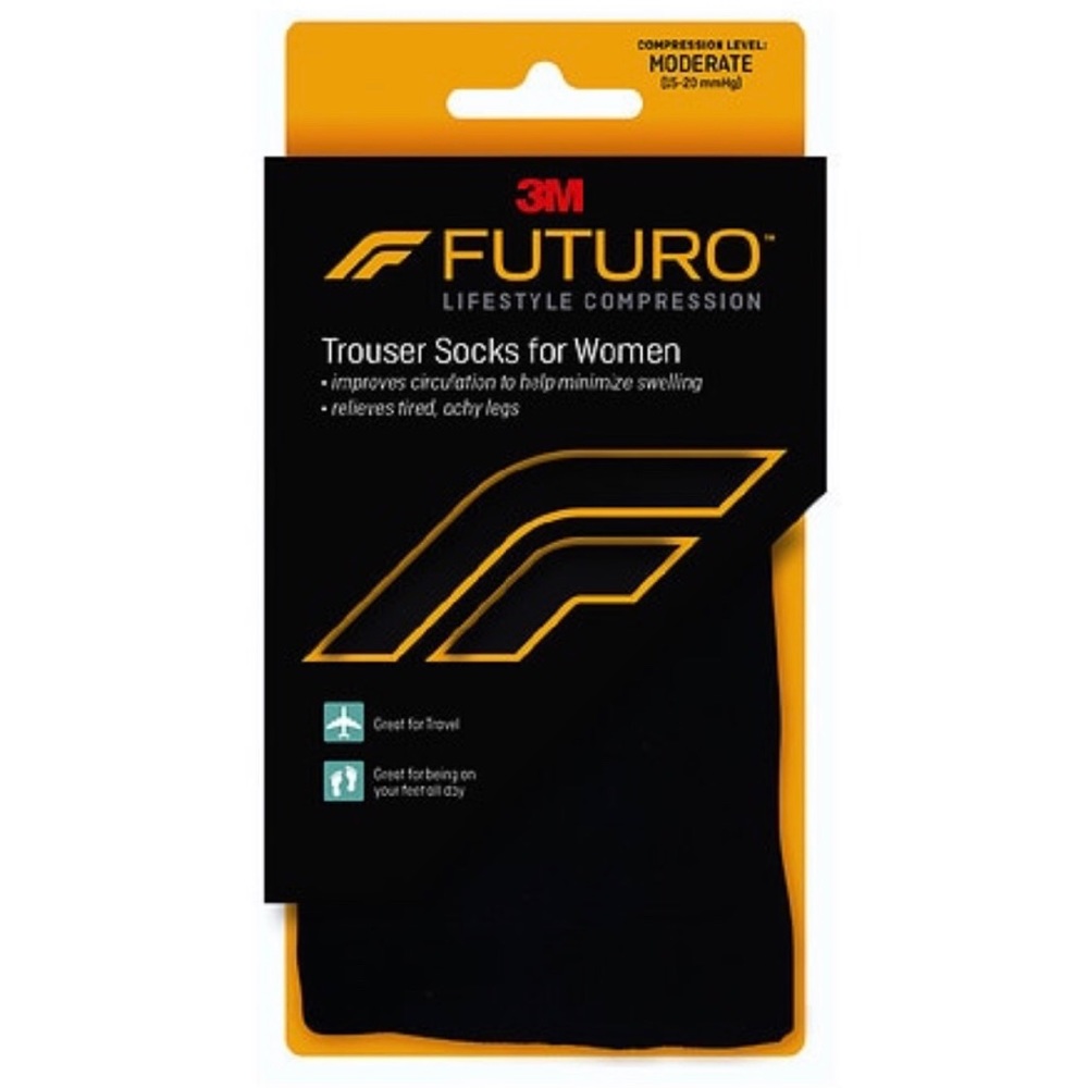 New 3M Futuro Compression Trouser Knee Socks Large